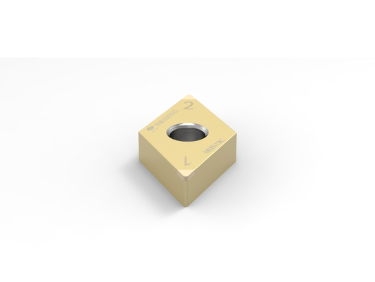 WORLDIA DNGA 150608 PCBNの切断の挿入物の堅い回転炭化物の挿入物