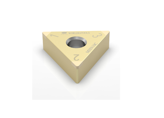 OEM 3の先端PCBNの上塗を施してある挿入物は鋼鉄TNGAの挿入物を堅くした