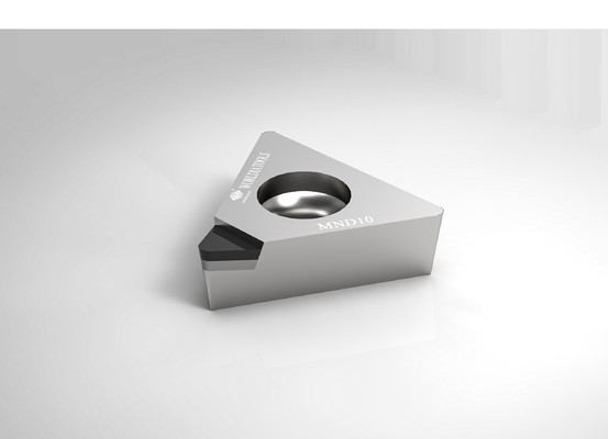 ISO TCGT090202の炭化物PCDの回転用具挿入物の切断に金属をかぶせるため