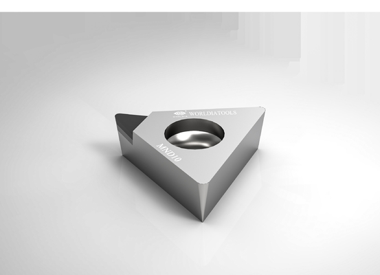ISO TCGT090202の炭化物PCDの回転用具挿入物の切断に金属をかぶせるため