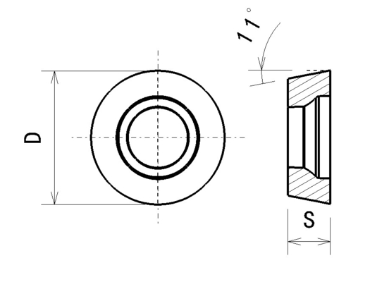 0.20-2.70mm/Rev RPMW 1003MO CNCの製粉は堅くされた鋼鉄のための炭化物の挿入物を挿入する