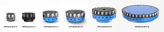 FMP-BE 顔と肩を磨くシェルフ・フェイス・フレーシング・カッター BEHW1204 挿入型 PCD PCBN フレーシング・ツール