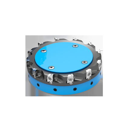 PCD ISO 顔フレーシングカット機 FMP080SA27-BE12-12 12 切断刃のツールで,効率的に平面を機械化